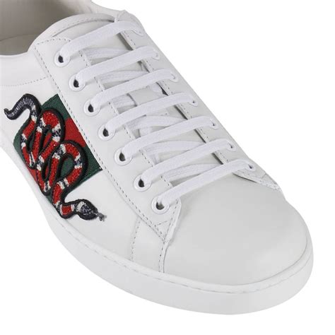 scarpe gucci serpente|gucci sneaker bianco.